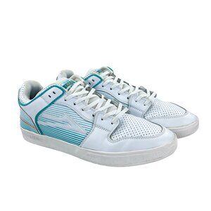 Lakai Skateboard Shoes Telford Low XLK Rob Welsh Mens Size 11 White Leather